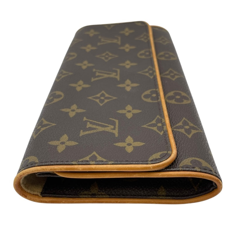 ルイ・ヴィトン LOUIS VUITTON ポシェット・ツインGM M51852 ブラウン