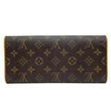 ルイ・ヴィトン LOUIS VUITTON ポシェット・ツインGM M51852 ブラウン モノグラムキャンバス レディース ショルダーバッグ