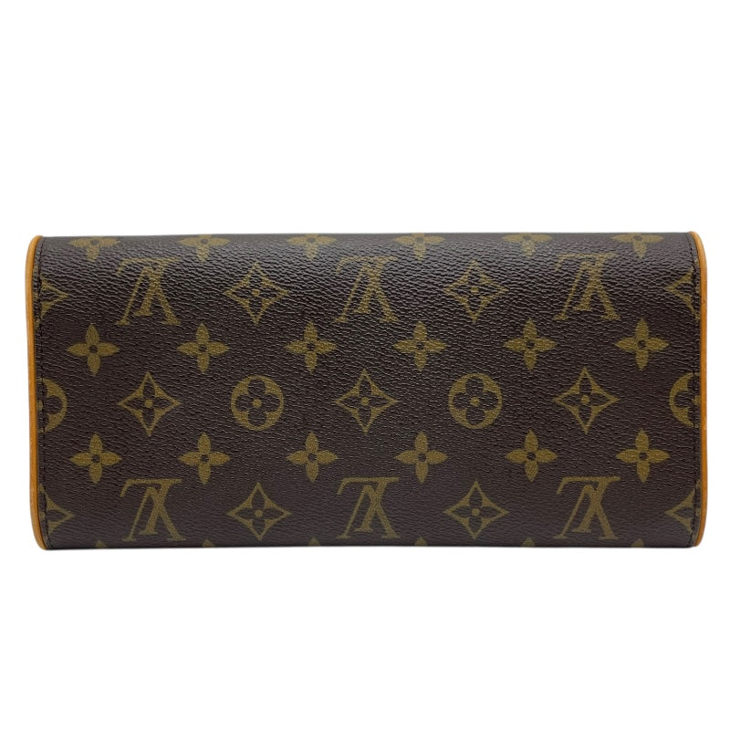 ルイ・ヴィトン LOUIS VUITTON ポシェット・ツインGM M51852 ブラウン 