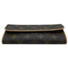 ルイ・ヴィトン LOUIS VUITTON ポシェット・ツインPM M51854 ブラウン モノグラムキャンバス レディース ポーチ