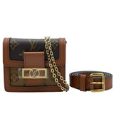 ルイ・ヴィトン LOUIS VUITTON バグバッグ・ドーフィーヌBB M68621 ブラウン モノグラム・リバース レディース ショルダーバッグ