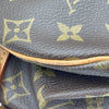 ルイ・ヴィトン LOUIS VUITTON ソミュール35 M42254 ブラウン モノグラム レディース ショルダーバッグ