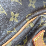 ルイ・ヴィトン LOUIS VUITTON ソミュール35 M42254 ブラウン モノグラム レディース ショルダーバッグ