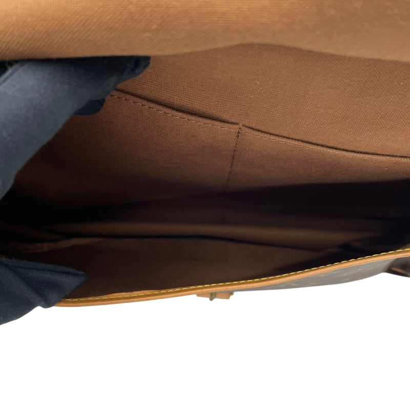ルイヴィトン バッグ ショルダー モノグラム ソミュール35 茶色 M42254 ルイ・ヴィトン LOUIS VUITTON ソミュール35 M42254 ブラウン