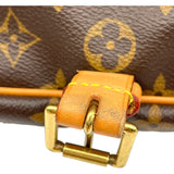 ルイ・ヴィトン LOUIS VUITTON ソミュール30 M42256 ブラウン モノグラム レディース ショルダーバッグ