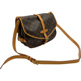 ルイ・ヴィトン LOUIS VUITTON ソミュール30 M42256 ブラウン モノグラム レディース ショルダーバッグ