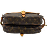 ルイ・ヴィトン LOUIS VUITTON ソミュール30 M42256 ブラウン モノグラム レディース ショルダーバッグ