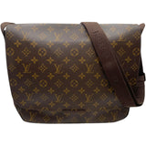 ルイ・ヴィトン LOUIS VUITTON メッセンジャーMM ボブール M97038 ブラウン モノグラム メンズ ショルダーバッグ