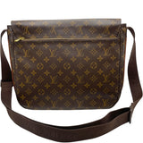 ルイ・ヴィトン LOUIS VUITTON メッセンジャーMM ボブール M97038 ブラウン モノグラム メンズ ショルダーバッグ