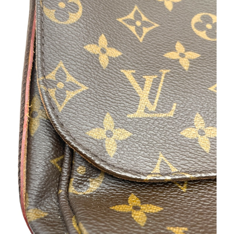 ルイ・ヴィトン LOUIS VUITTON メッセンジャーボブールMM ショルダーバッグ バッグ PVCコーティングキャンバス モノグラム レディース ブラウン系 M97038 【中古】 LOUIS VUITTON - ルイ・ヴィトン LOUIS VUITTON メッセンジャーボ