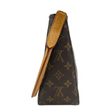 ルイ・ヴィトン LOUIS VUITTON ルーピングMM M51146 ブラウン モノグラムキャンバス レディース ショルダーバッグ