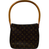 ルイ・ヴィトン LOUIS VUITTON ルーピングMM M51146 ブラウン モノグラム レディース ショルダーバッグ