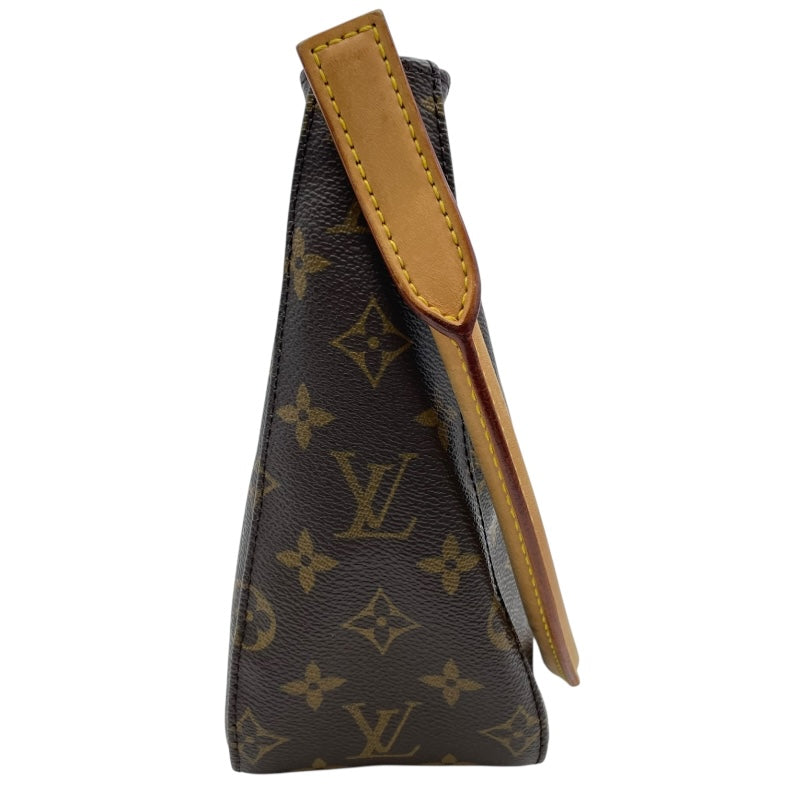 【保存袋あり】ルイヴィトン　モノグラム　ルーピングMM ルイ・ヴィトン LOUIS VUITTON ルーピングMM M51146 ブラウン