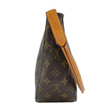 ルイ・ヴィトン LOUIS VUITTON ルーピングMM M51146 ブラウン モノグラムキャンバス レディース ショルダーバッグ