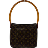 ルイ・ヴィトン LOUIS VUITTON ルーピングMM M51146 ブラウン モノグラム・キャンバス レディース ショルダーバッグ