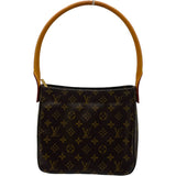 ルイ・ヴィトン LOUIS VUITTON ルーピングMM M51146 ブラウン モノグラム・キャンバス レディース ショルダーバッグ