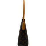 ルイ・ヴィトン LOUIS VUITTON ルーピングMM M51146 ブラウン モノグラム・キャンバス レディース ショルダーバッグ