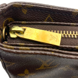 ルイ・ヴィトン LOUIS VUITTON ルーピングMM M51146 ブラウン モノグラム・キャンバス レディース ショルダーバッグ