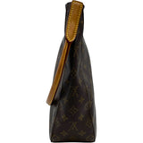 ルイ・ヴィトン LOUIS VUITTON ルーピングGM M51145 ブラウン モノグラム レディース ショルダーバッグ