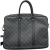 ルイ・ヴィトン LOUIS VUITTON ポルトドキュマン・ヴォワヤージュ N41125 グレー ダミエグラフィット メンズ ビジネスバッグ