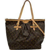 ルイ・ヴィトン LOUIS VUITTON パレルモGM M40146 ブラウン モノグラム レディース ショルダーバッグ