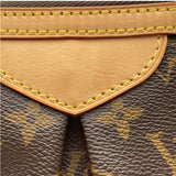 ルイ・ヴィトン LOUIS VUITTON パレルモGM M40146 ブラウン モノグラム レディース ショルダーバッグ