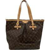 ルイ・ヴィトン LOUIS VUITTON パレルモGM M40146 ブラウン モノグラム レディース ショルダーバッグ