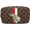 ルイ・ヴィトン LOUIS VUITTON ポシェット・ヴォルガ チャップマン N63350 ブラウン ダミエ・サバンナ メンズ セカンドバッグ