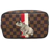 ルイ・ヴィトン LOUIS VUITTON ポシェット・ヴォルガ チャップマン N63350 ブラウン ダミエ・サバンナ メンズ セカンドバッグ