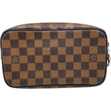 ルイ・ヴィトン LOUIS VUITTON ポシェット・ヴォルガ チャップマン N63350 ブラウン ダミエ・サバンナ メンズ セカンドバッグ