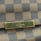 ルイ・ヴィトン LOUIS VUITTON フェィボリットMM N41129 ブラウン ダミエ レディース ショルダーバッグ