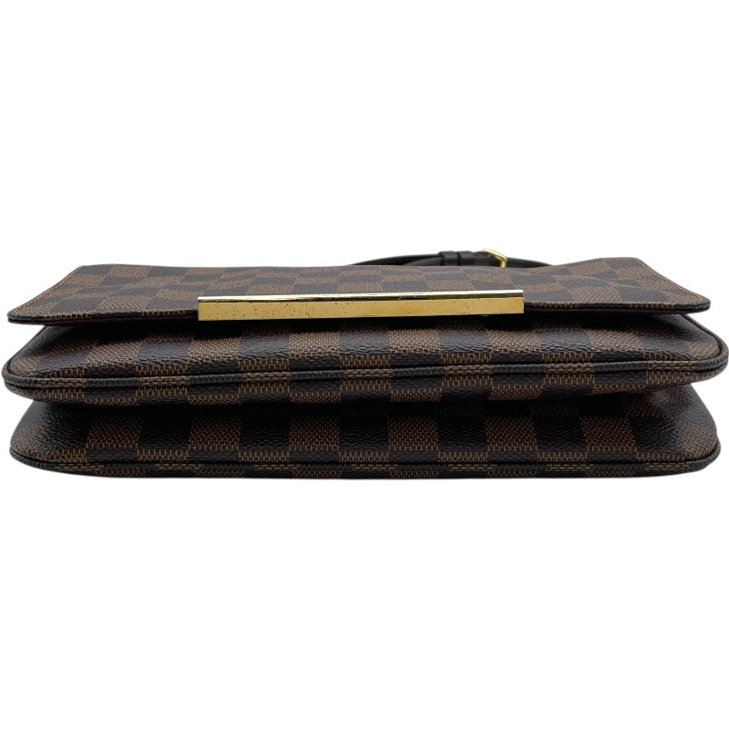 ルイ・ヴィトン LOUIS VUITTON ホクストンPM N41257 ブラウン ダミエ
