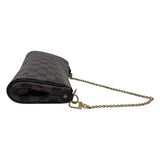 ルイ・ヴィトン LOUIS VUITTON エヴァ N55213 ブラウン ダミエ・エベヌ レディース ショルダーバッグ