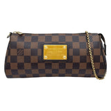 ルイ・ヴィトン LOUIS VUITTON エヴァ N55213 ブラウン ダミエ・エベヌ レディース ショルダーバッグ