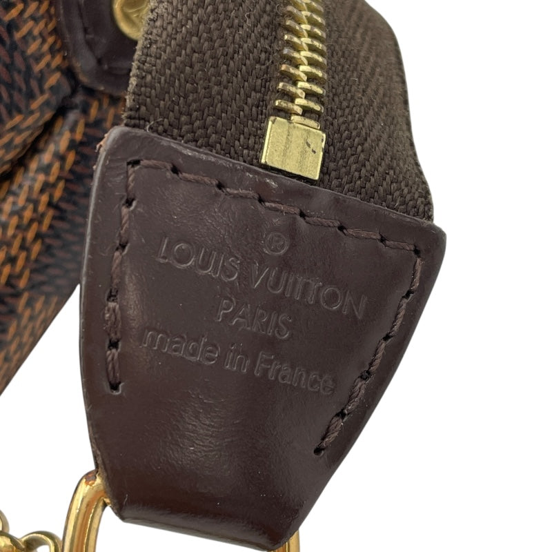 ルイ・ヴィトン LOUIS VUITTON エヴァ M55213 ブラウン ダミエ