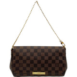 ルイ・ヴィトン LOUIS VUITTON フェイボリットMM N41129 ブラウン ダミエ レディース ショルダーバッグ