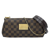 ルイ・ヴィトン LOUIS VUITTON エヴァ N55213 ブラウン ダミエ・エベヌ レディース ショルダーバッグ