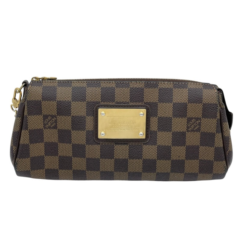 ルイ・ヴィトン LOUIS VUITTON エヴァ N55213 ブラウン ダミエ・エベヌ