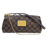 ルイ・ヴィトン LOUIS VUITTON エヴァ N55213 ブラウン ダミエ・エベヌ レディース ショルダーバッグ
