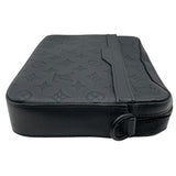 ルイ・ヴィトン LOUIS VUITTON トリオ・メッセンジャー M46602 ノワール モノグラム・シャドウ メンズ メッセンジャーバッグ