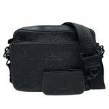 ルイ・ヴィトン LOUIS VUITTON トリオ・メッセンジャー M46602 ノワール モノグラム・シャドウ メンズ メッセンジャーバッグ