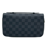 ルイ・ヴィトン LOUIS VUITTON ジッピーXL N41503 ブラック ダミエ・グラフィット メンズ 長財布