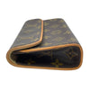 ルイ・ヴィトン LOUIS VUITTON ポシェットフロランティーヌ M51855 ブラウン モノグラムキャンバス レディース ポーチ