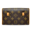 ルイ・ヴィトン LOUIS VUITTON ポシェットフロランティーヌ M51855 ブラウン モノグラムキャンバス レディース ポーチ