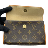 ルイ・ヴィトン LOUIS VUITTON ポシェットフロランティーヌ M51855 ブラウン モノグラムキャンバス レディース ポーチ