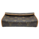 ルイ・ヴィトン LOUIS VUITTON ポシェットフロランティーヌ M51855 ブラウン モノグラムキャンバス レディース ポーチ