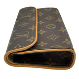 ルイ・ヴィトン LOUIS VUITTON ポシェットフロランティーヌ M51855 ブラウン モノグラムキャンバス レディース ポーチ