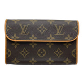 ルイ・ヴィトン LOUIS VUITTON ポシェットフロランティーヌ M51855 ブラウン モノグラムキャンバス レディース ポーチ