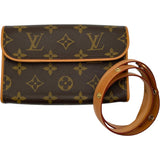 ルイ・ヴィトン LOUIS VUITTON ポシェット・フロランティーヌ M51855 ブラウン モノグラム レディース ショルダーバッグ