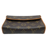 ルイ・ヴィトン LOUIS VUITTON ポシェットフロランティーヌ M51855 ブラウン モノグラムキャンバス レディース ポーチ